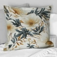 thumbnail image 2 of Designart "Tranquil Coastal Florals Collage Revealed IV" Floral Printed Throw Pillow, 2 of 5