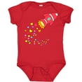 thumbnail image 3 of Inktastic Valentine's Day Rocket Ship with Hearts Boys or Girls Baby Bodysuit, 3 of 5