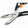 thumbnail image 3 of Fiskars 13 in. Straight Snips, Black and Orange, 1 Count, 3 of 4