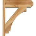 thumbnail image 3 of Ekena Millwork 8"W x 26"D x 30"H Imperial Rough Sawn Craftsman Outlooker, Western Red Cedar, 3 of 4