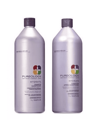 Pureology Hydrate Shampoo Conditioner Liter Duo Set 33 8 Oz