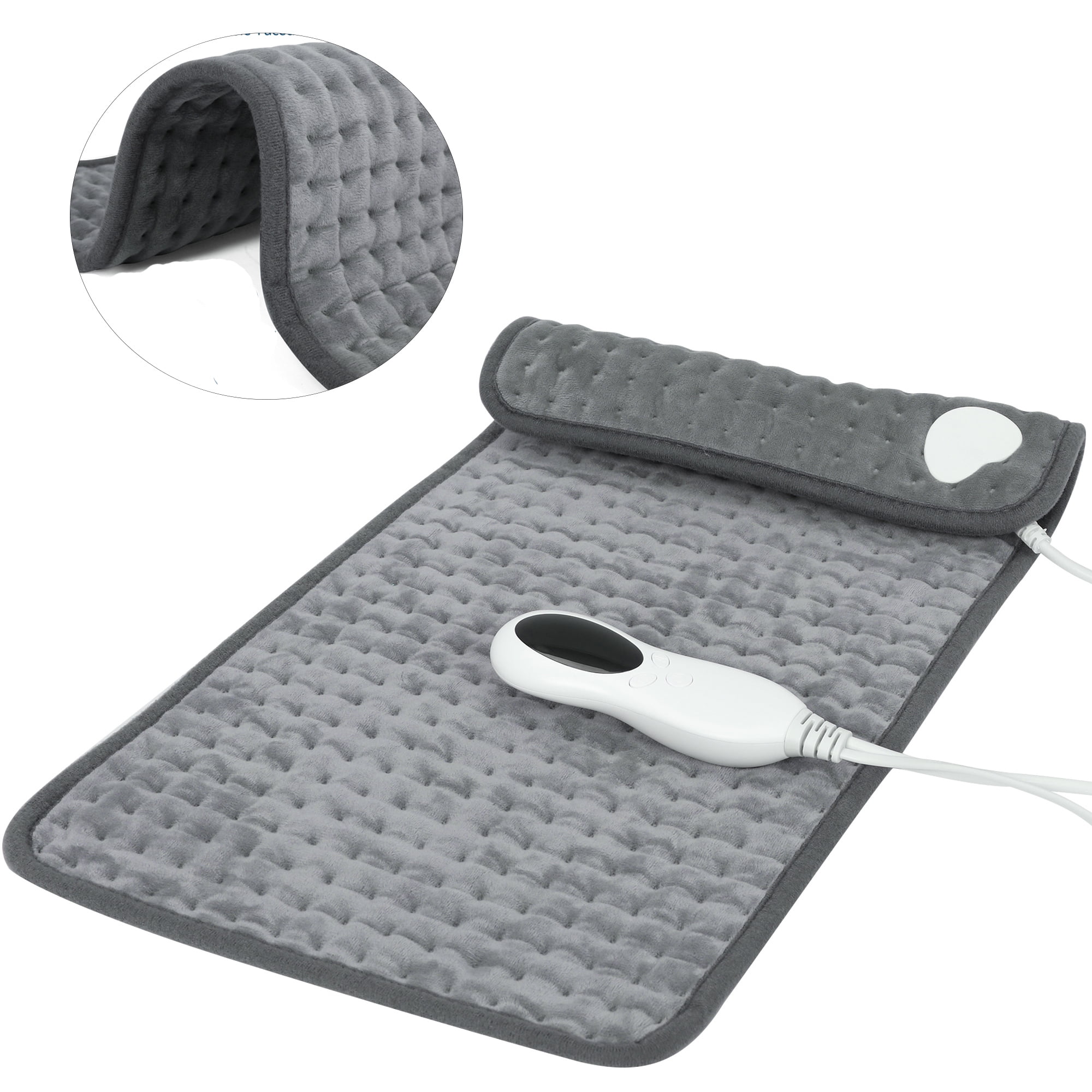 YouLoveIt Electric Heating pad, Heating Pad for Back Pain Relief Moist