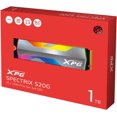 thumbnail image 4 of ADATA - XPG SPECTRIX S20G M.2 500 GB PCI Express 3.0 3D NAND NVMe, 4 of 8
