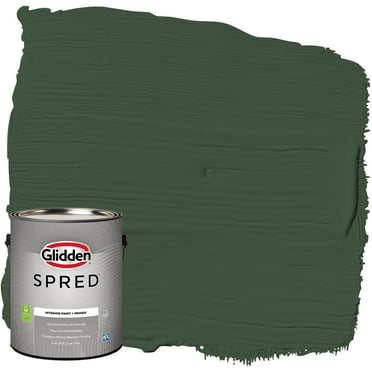 Glidden Spred Interior Paint Pine Forest / Green, Semi-Gloss, 1 Gallon