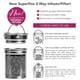 thumbnail image 3 of Vaso de viaje Teabloom Cosmopolitan, termo aislante de 480 ml, 3 of 8