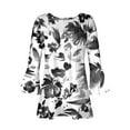 thumbnail image 4 of Dyegold Women's 3/4 Sleeve Tops Teen Girls Womens Tops Dressy Casual 3/4 Sleeve Womens Blouses And Tops Dressy Western Ladies ​Dressy Casual Tops ​Dressy Blouses For Weddings ​Your Orders, 4 of 5