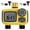 Yellow-2 Zone, variant on Sprinkler Timer, 2025 Brass Inlet Release Water Timer for Garden Irrigation Hose Timers with Rain Delay and Manual Irrigation for Garden,Lawn,Yard Watering System