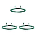 thumbnail image 4 of Minnieouse Cuentas De Piedra Natural Hechas A Mano Con Longitud Ajustable De Piedra Natural Regalos Pavo Real Verde Type1 NO1, 4 of 6