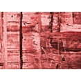 thumbnail image 1 of Ahgly Company Tapis d'Intérieur Lavables en Machine, Rectangle Rouge Transitionnel, 2' x 3', 1 of 7