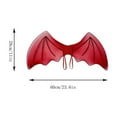thumbnail image 2 of Dvkptbk Halloween Decorations Gifts 2PC Back Wing for Kids Parent-child Back Wing Backpack Parties Like Halloween Decorations Halloween Party Show Props Mesh Elastic Strap, 2 of 2