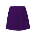 thumbnail image 2 of Sngxgn Womens Wool Plaid Mini Skirt Fall Winter High Waisted Bodycon Pencil Skirt(Purple,L), 2 of 4