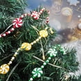 thumbnail image 4 of VINOIC Candy Wreath Peppermint Ornament Hanging Decoration for Garden Home Indoor Display Decor, 4 of 6