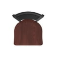 thumbnail image 3 of 870 Hadleigh 30" Swivel Bar Stool with Black Wrinkle Finish and Dark Cherry Oak Seat and Black Vinyl Back, 3 of 5