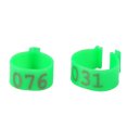 thumbnail image 1 of Chicken Leg Rings,100PCS/Bag 16MM 001-100 Numbered Bird Leg Rings Poultry Leg Bands Rugged and Tough, 1 of 3