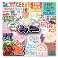 thumbnail image 1 of Paquete de pegatinas Keep Calm con citas positivas motivacionales x50, 1 of 2