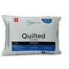 Mainstays 100% Quilted Microfiber Pillow Set of 2 in Multiple Sizes