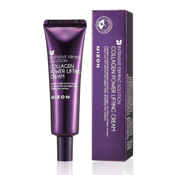 Collagen Power Lifting Cream, 1.18 fl oz - Anti-Aging Collagen-Boosting Face Cream, a Soothing and Antioxidant Moisturizer for All Skin Types