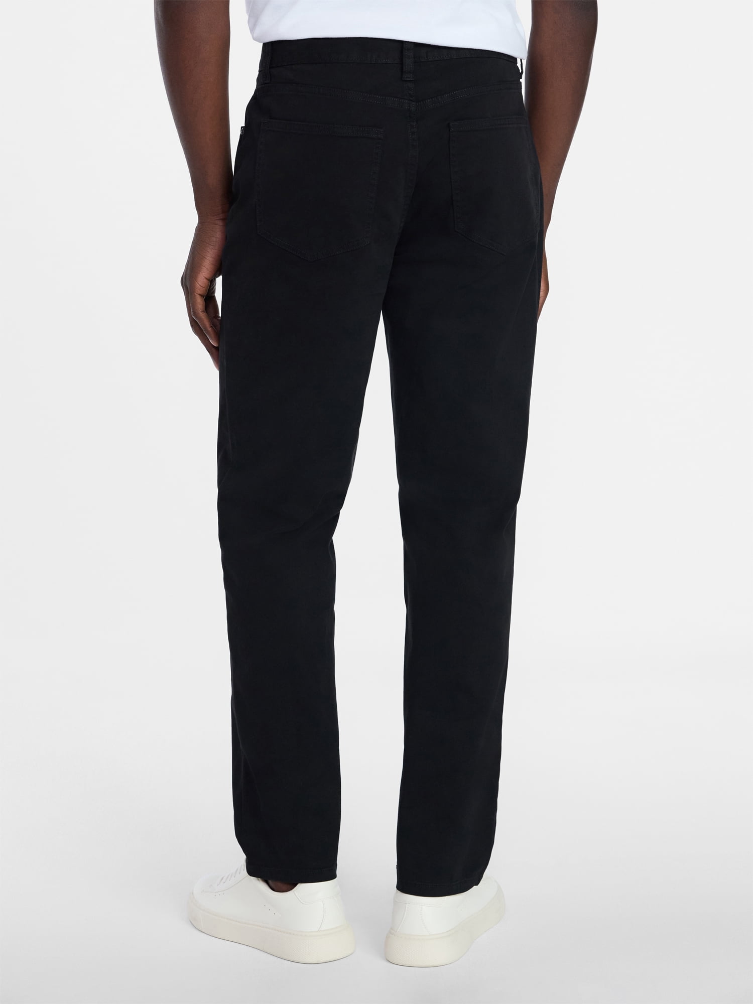 George Men's & Big Men's Slim Fit Premium 5 Pocket Pants, Sizes 29-44