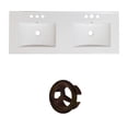 thumbnail image 1 of American Imaginations 48-in. W 3H8-in. Ceramic Top Set In White Color AI-21033, 1 of 1