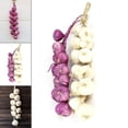 thumbnail image 4 of KDJ Artificial String Garlic Faux Onion Fake Food House Kitchen Party Office Decor - for Home Decor, 4 of 7