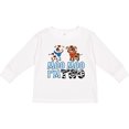 thumbnail image 3 of Inktastic Moo Moo I'm 2 with Cute Holstein Cows Boys or Girls Long Sleeve Toddler T-Shirt, 3 of 5
