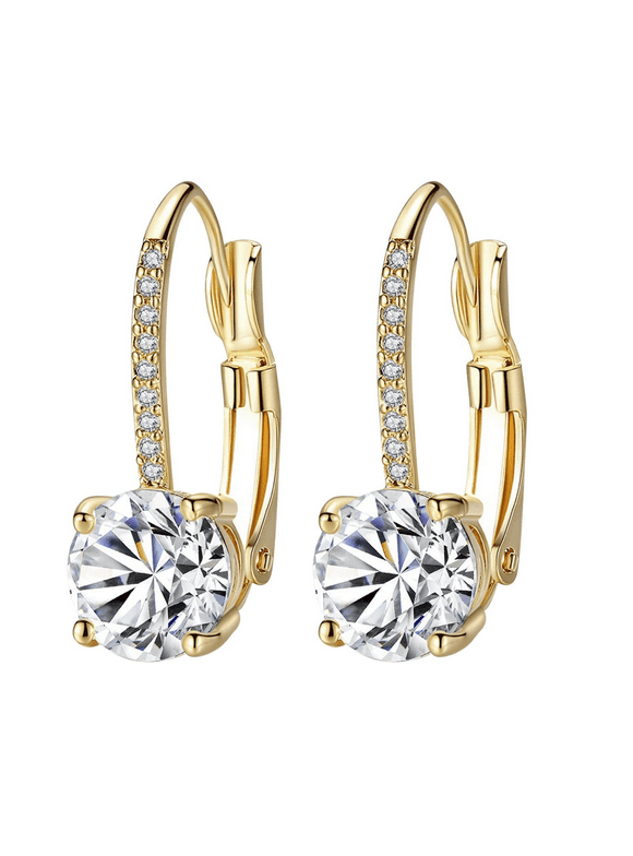 24 Carat Gold Earrings