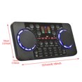thumbnail image 5 of V300 Pro Live Sound Card Mezclador De Interfaz De Audio 4.0 Compatible Con Bluetooth Para Teléfono Pc, 5 of 5