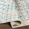 thumbnail image 5 of Livabliss Area Rugs for Living Room, 8x10 Chester Global Blue Rug, Bedroom Dining Room Home Decor Stain Resistant Carpet (7'10" x 10'2"), 5 of 7