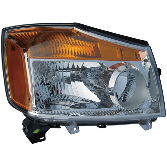 For Nissan Titan 2008 2009 2010 Right Passenger Side Headlight Assembly - BuyAutoParts