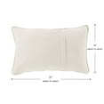 thumbnail image 4 of Sunbrella 21 x 14 in. Rectangle Outdoor Throw Pillow (2-Pack) - Cast Pumice, 4 of 6