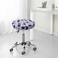 thumbnail image 7 of Goofa Daisies Flowers Printed Stool Covers Round, Waterproof Round Bar Stool Covers Anti-Slip Round Bar Stool Seat Cover with Elastic Bands Durable -14 inch, 7 of 7