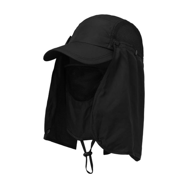 Fishing Hat with Neck Face Flap Sunshade Baseball Cap