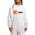 thumbnail image 1 of EDFBUYKRS Chandail en Molleton pour Enfants Garçon Fille Imprimé Citrouille Col Rond Chandail à Manches Longues Vêtements d'Automne, 1 of 2