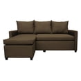 thumbnail image 3 of Sala Esquinera Modular El Bazar Store Vancouver Chocolate 175x130 cm Sofa Lado derecho ó izquierdo Económica, Tela Lino, 3 of 6
