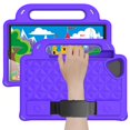 thumbnail image 2 of Samsung Galaxy Tab A 8.4 2020 Case for Kids, Dteck Light Weight Handle Stand Shockproof Protective EVA Case for Samsung Galaxy Tab A 8.4 Inch SM-T307, Purple, 2 of 6