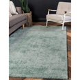 thumbnail image 2 of Unique Loom Solo Collection Solide Peluche Enfants Tapis Rond, 8', Gris, 2 of 2
