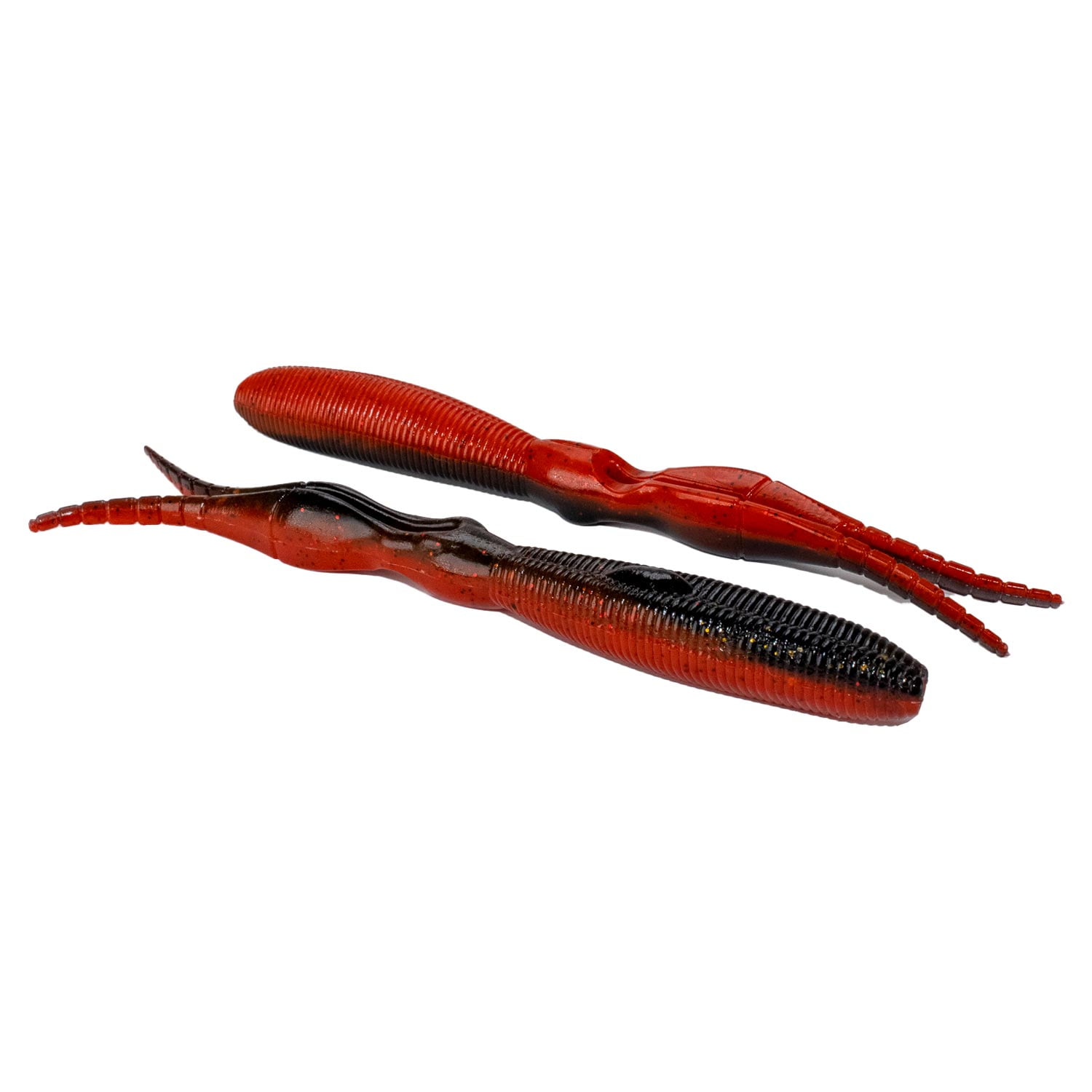 Realtree 5.5' Claw Worm - Red Shad