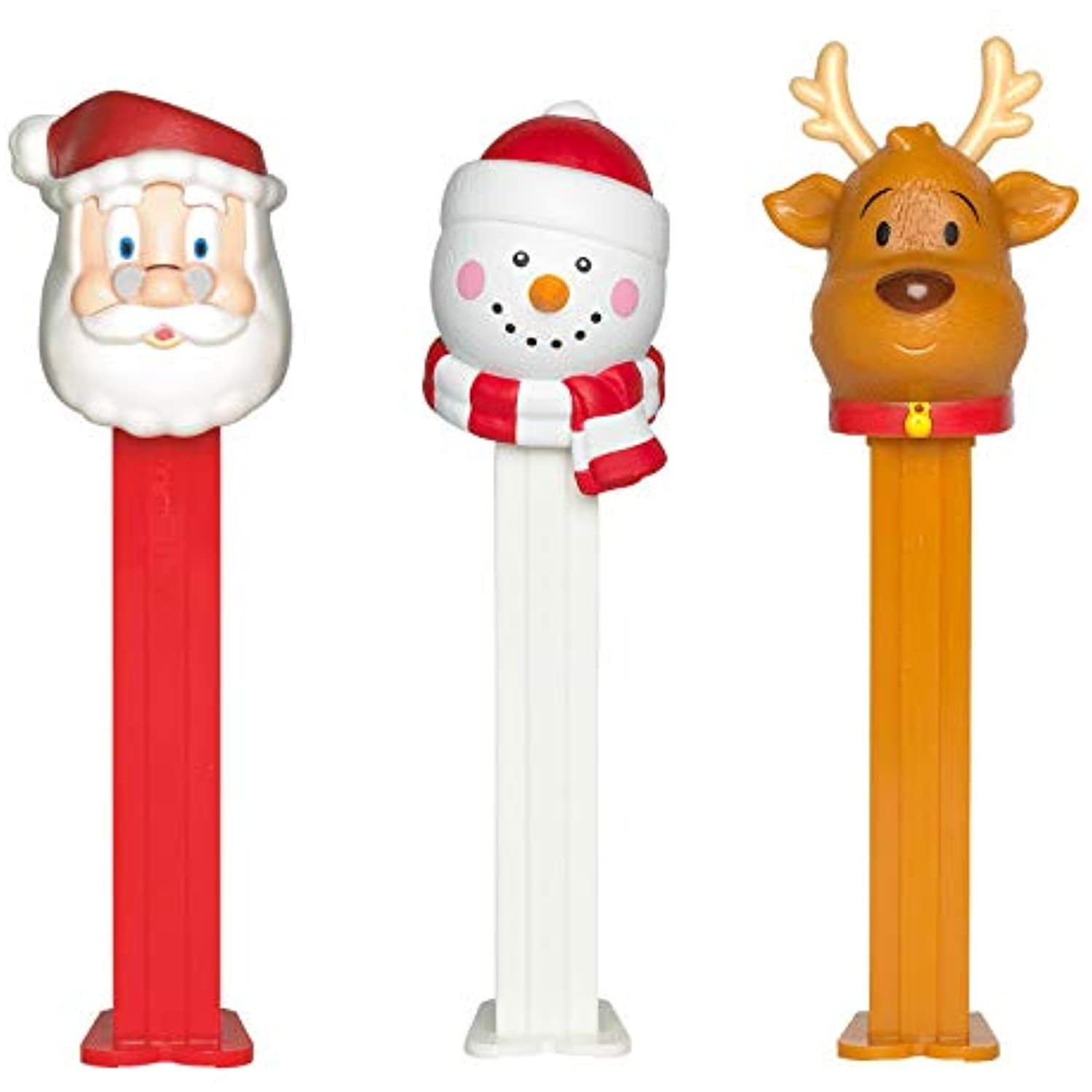 New Release 2018 Christmas "Reindeer "  Pez Dispenser New in Bag with 2 Candy 
