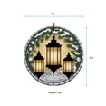 thumbnail image 4 of Lantern Cluster Ceramic Ornament – Custom Text Ornament to Hang on Christmas Tree, Gift for Family, Friends, Boy & Girl, Christmas 2025, 4 of 4