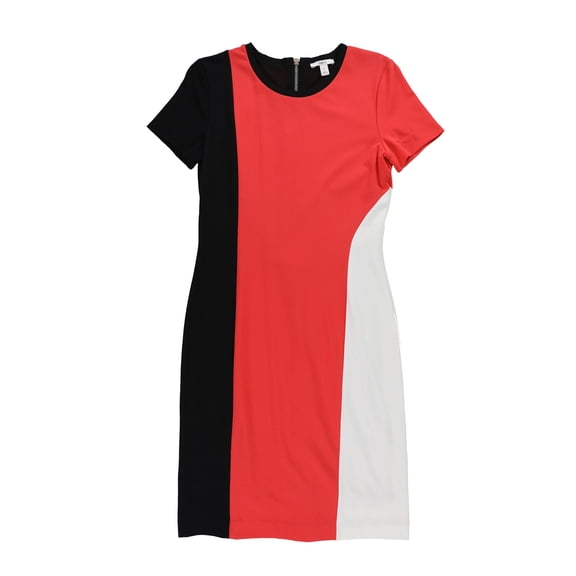 Bar Iii Womens Colorblocked Bodycon Dress