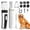 White-white, variant on Dog Hair Clippers For Kit And Paw Trimmer  Low Noise Rechargeable Cordless Shaver Supplies Pet Cats Dogs (white White)