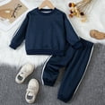 thumbnail image 2 of NIEWTR Toddler Baby Girl Clothes Crewneck Sweatshirt Long Sleeve with Pants Cute Fall Winter Outfits Toddler Girl Outfit For 1t 2t 3t 4t 5t 6t,1-2 Years, 2 of 7