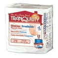 thumbnail image 2 of Tranquility SlimLine Breathable Brief 2306 Large Case of 96, Peach, 2 of 3