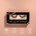 thumbnail image 2 of Melody Lashes vegan eyelashes, false eyelashes soft clear band (Wispy Chic), 2 of 7