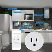 Vntub 10A White 2.4G Wi-Fi Smart Electrical Outlet