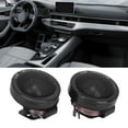 thumbnail image 4 of Mini Tweeter, 35hz-20kHz Car Audio Tweeter Universal Speaker 150W 4 Ohm  98dB High Frequency Response High Resolution Sound Pair Dome Tweeter  For Audio System Black, 4 of 8