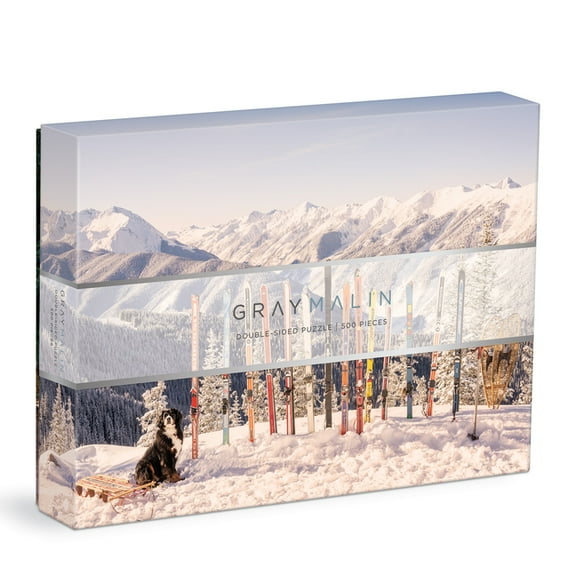Gray Malin The Winter Holiday 500 Piece Double Sided Puzzle (Jigsaw)