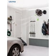 thumbnail image 7 of Lokivas 16in Wall Mount Fan with Remote Control, Small Reversible Fan with Plug in Cord, 6 Speed, Adjustable Tilt, for Garage, Gym, Brown, 7 of 7
