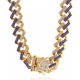 thumbnail image 2 of Cadena De Oro Halukakah Helada Para Perros Grandes, Collar D, 2 of 4