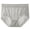 Gray, variant on IFNWSV Ice Silk Seamless Bikini Underwear Breathable Soft Lightweight Panties for Women Comfortable Fit Army Green L